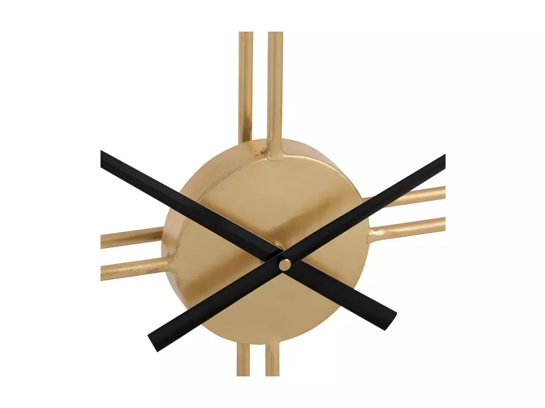 Horloge ovale taille M Métal or - FANTINE