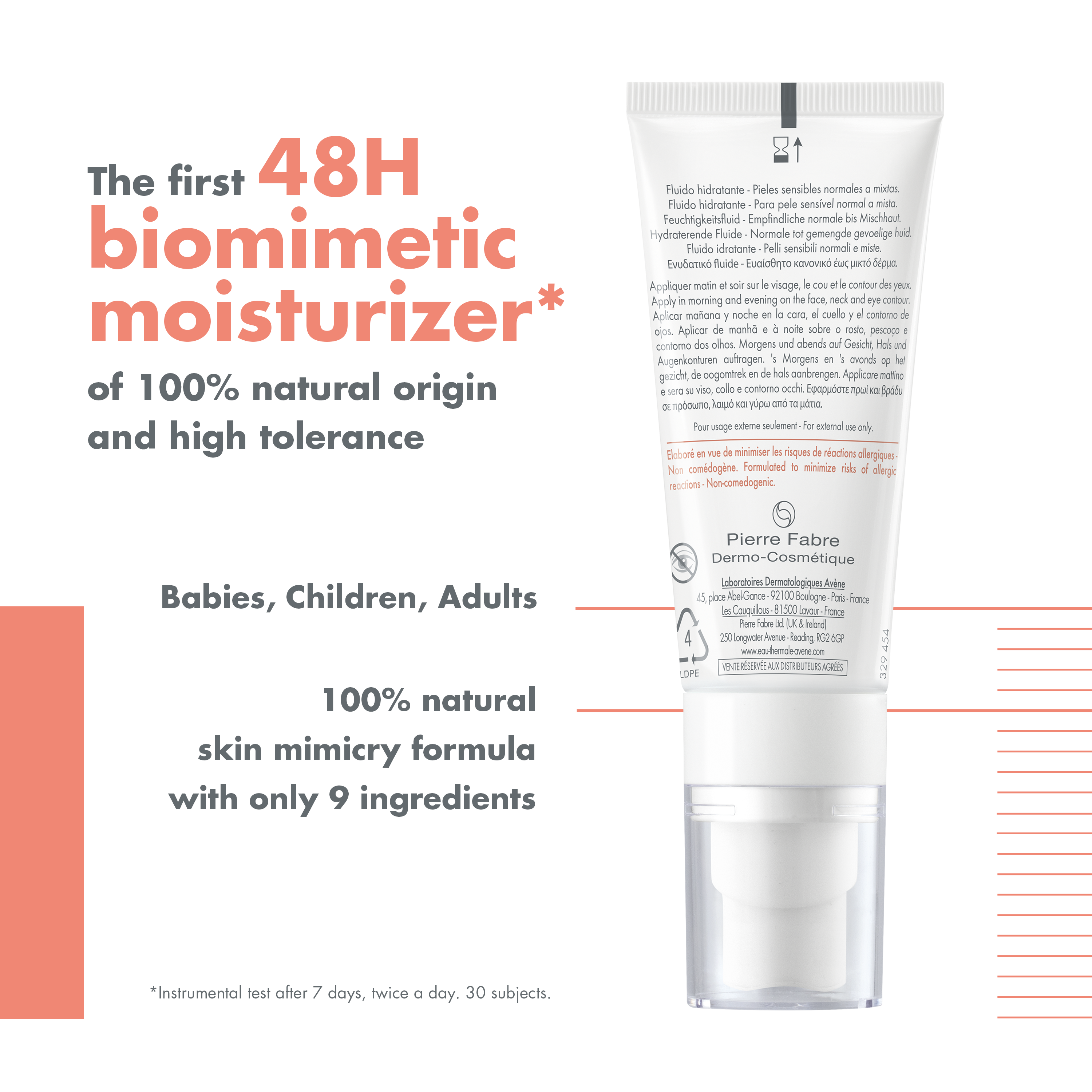 AVENE Tolérance Hydra-10 Feuchtigkeitsfluid<br>40 ml, Tube