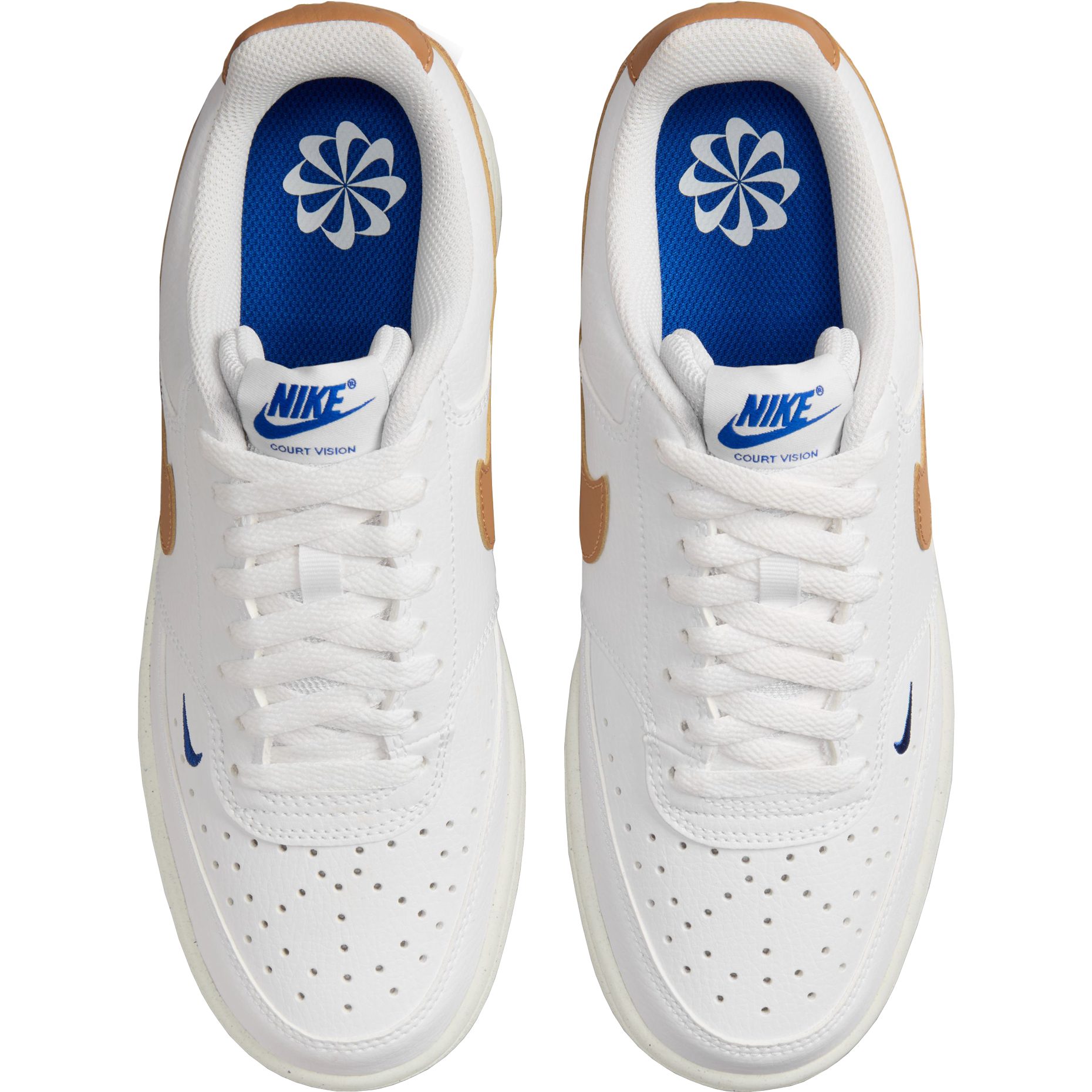 Nike Court Vision Low Next Nature Sneaker Damen white