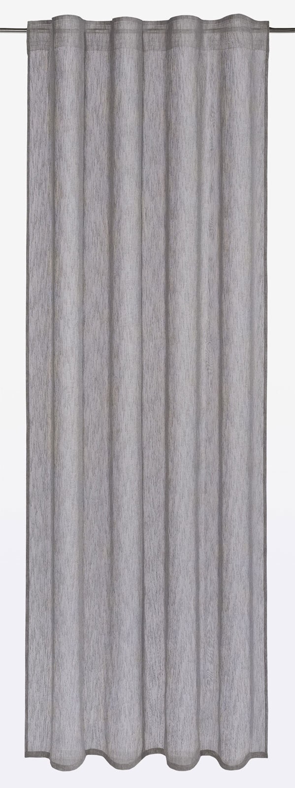 casaNOVA Flächenvorhang RINA 140 x 240-245 cm anthrazit