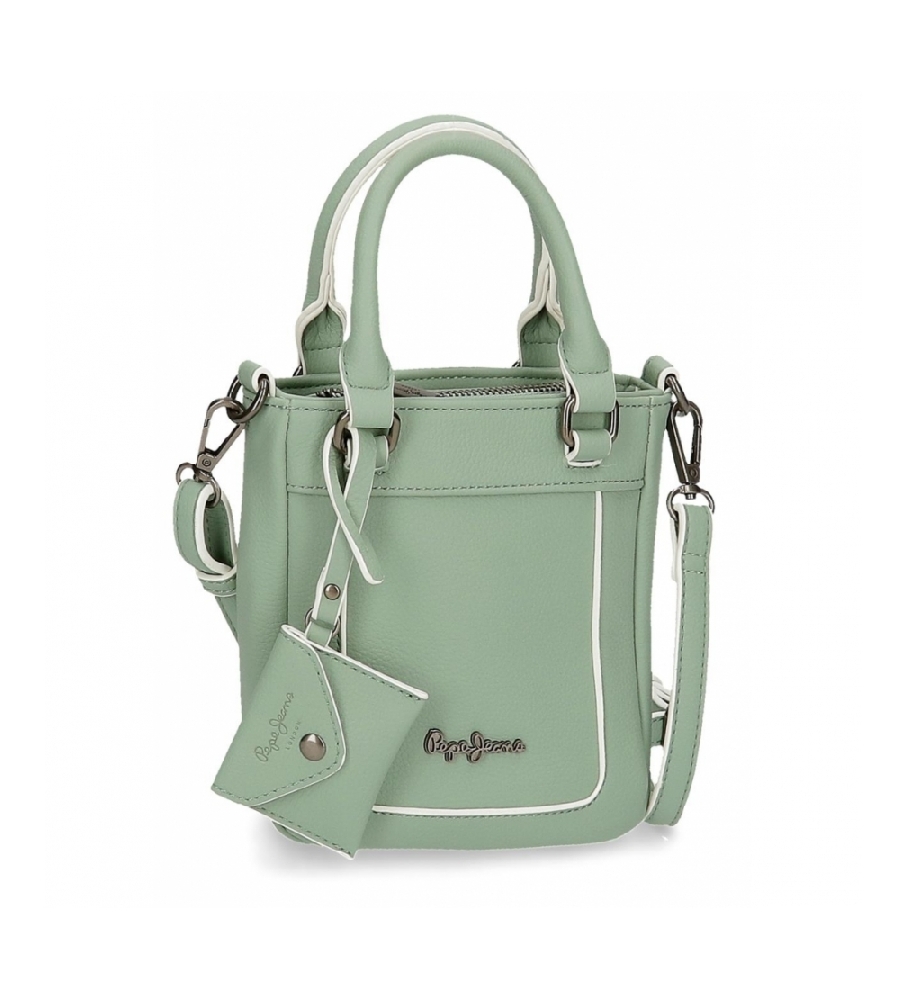 Pepe Jeans Bolso bandolera Jeny verde -15x17,5x5cm-