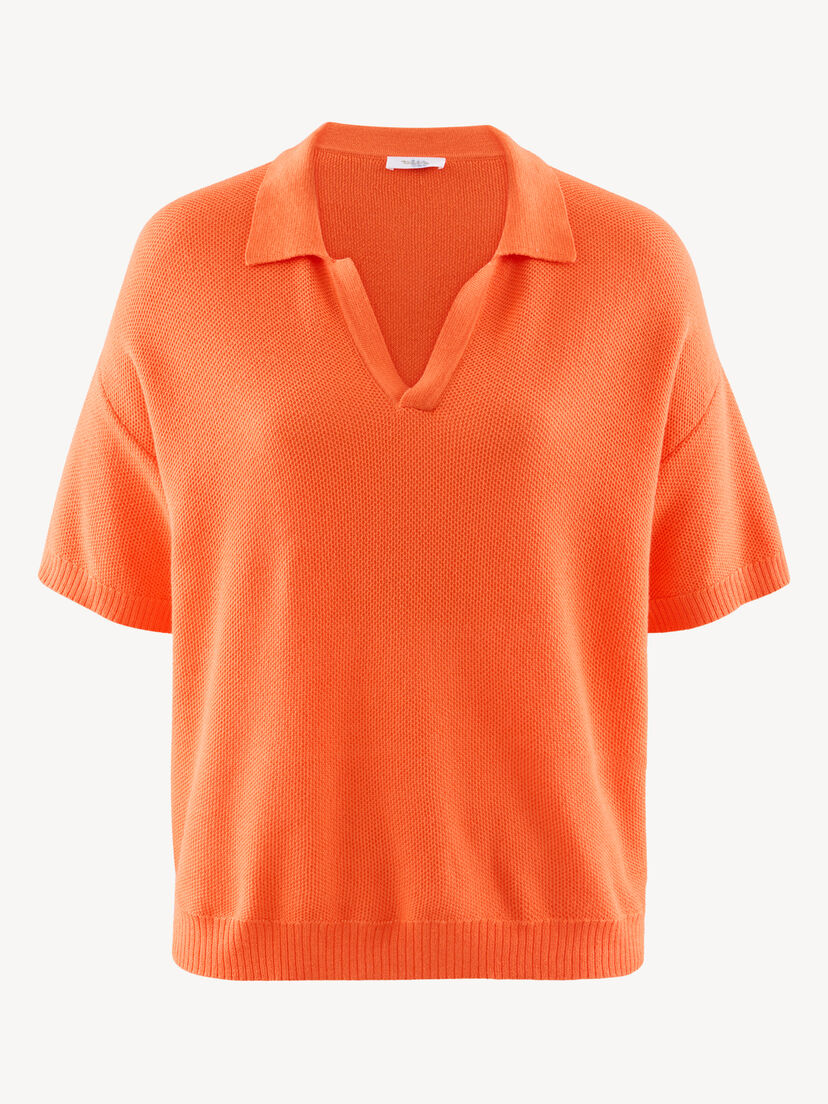 Polo Sweater - oranje
