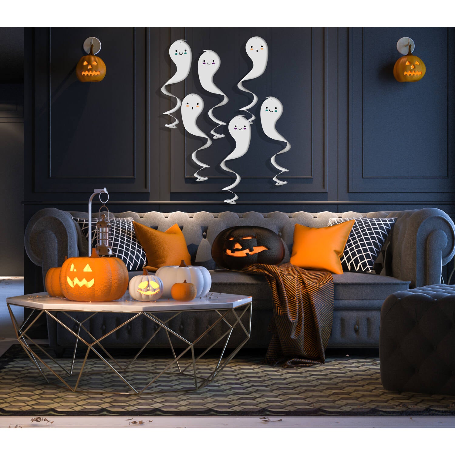 Halloween Hangspiralen Spookjes