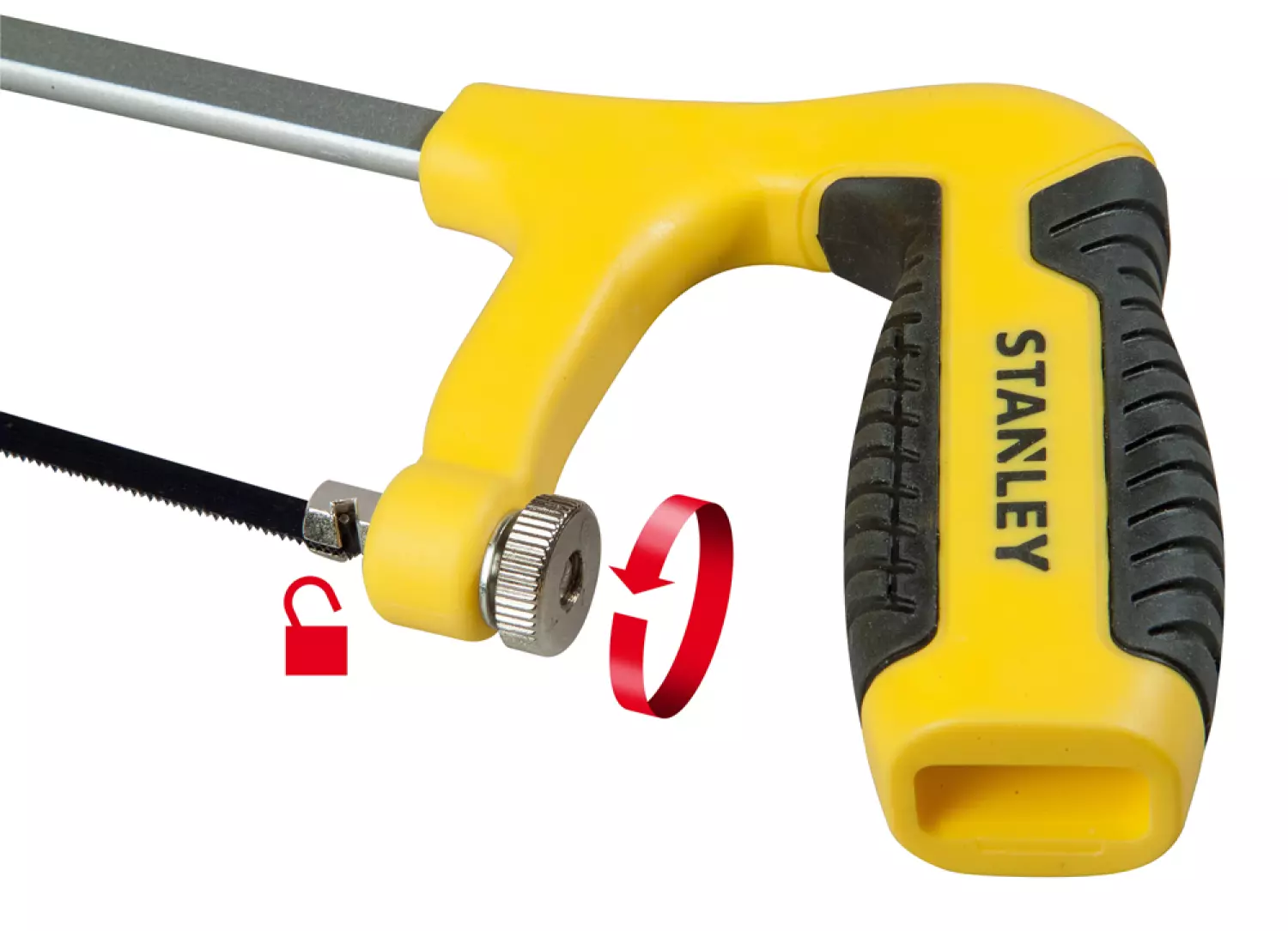 Stanley 1-15-317 Mini Metaalzaag met Kunststof Pistoolgreep - 150mm