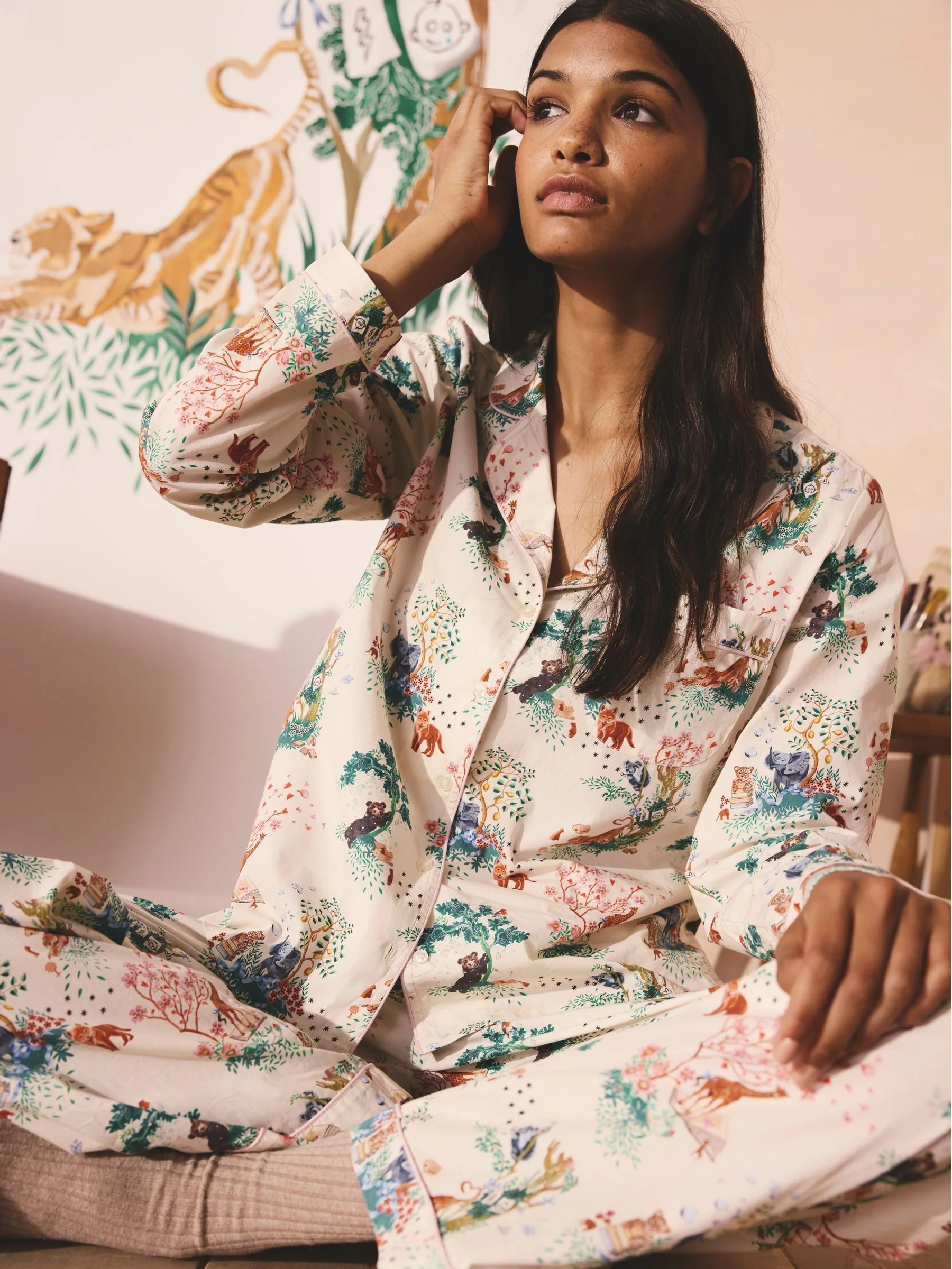 Cath Kidston Great Ormond Street Hospital Button Through Pyjama Set