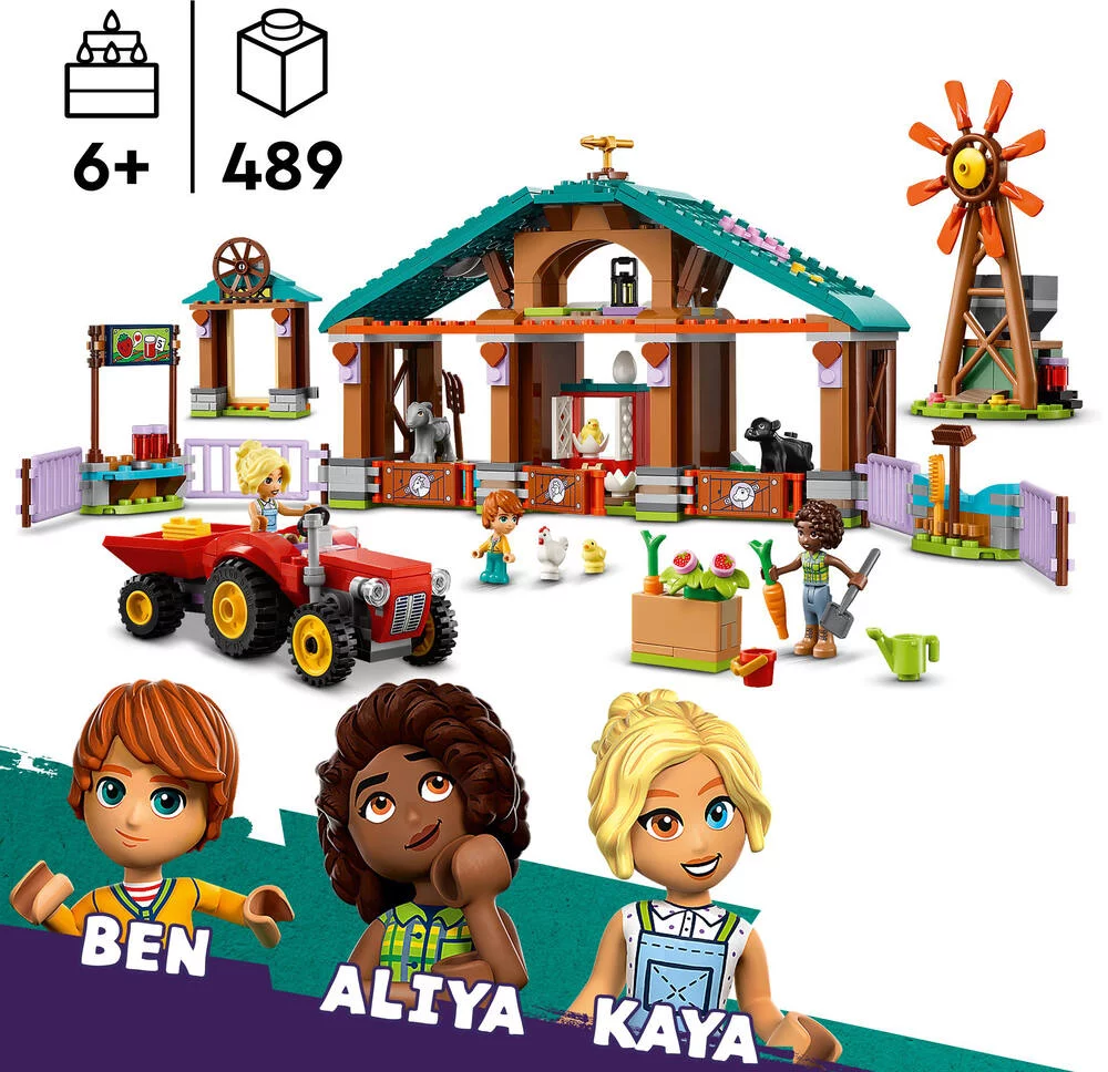LEGO®FRIENDS 42617 - LE REFUGE DES ANIMAUX DE LA FERME