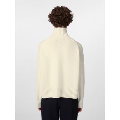 Damenpullover Oversized, Creme