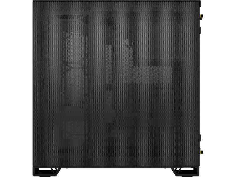 Corsair PC-Gehäuse 6500D Airflow Schwarz Mid-Tower PC-Case mit Zwei-Kammer-Design und herausragendem Luftstrom