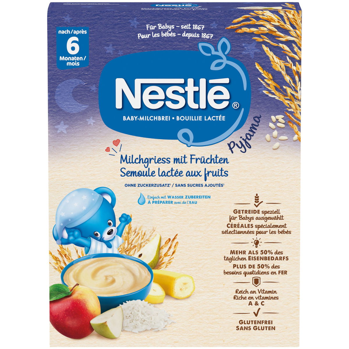 NestléNestlé   Milchgriess Pyjama 450g