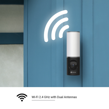Ezviz EL3 beveiligingscamera voor buiten bedraad 2K met slimme verlichting