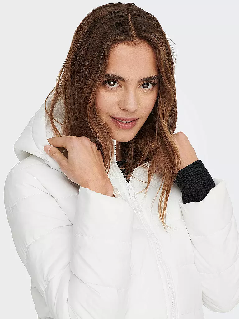 ONLY Steppjacke ONLMAGGIE  weiss