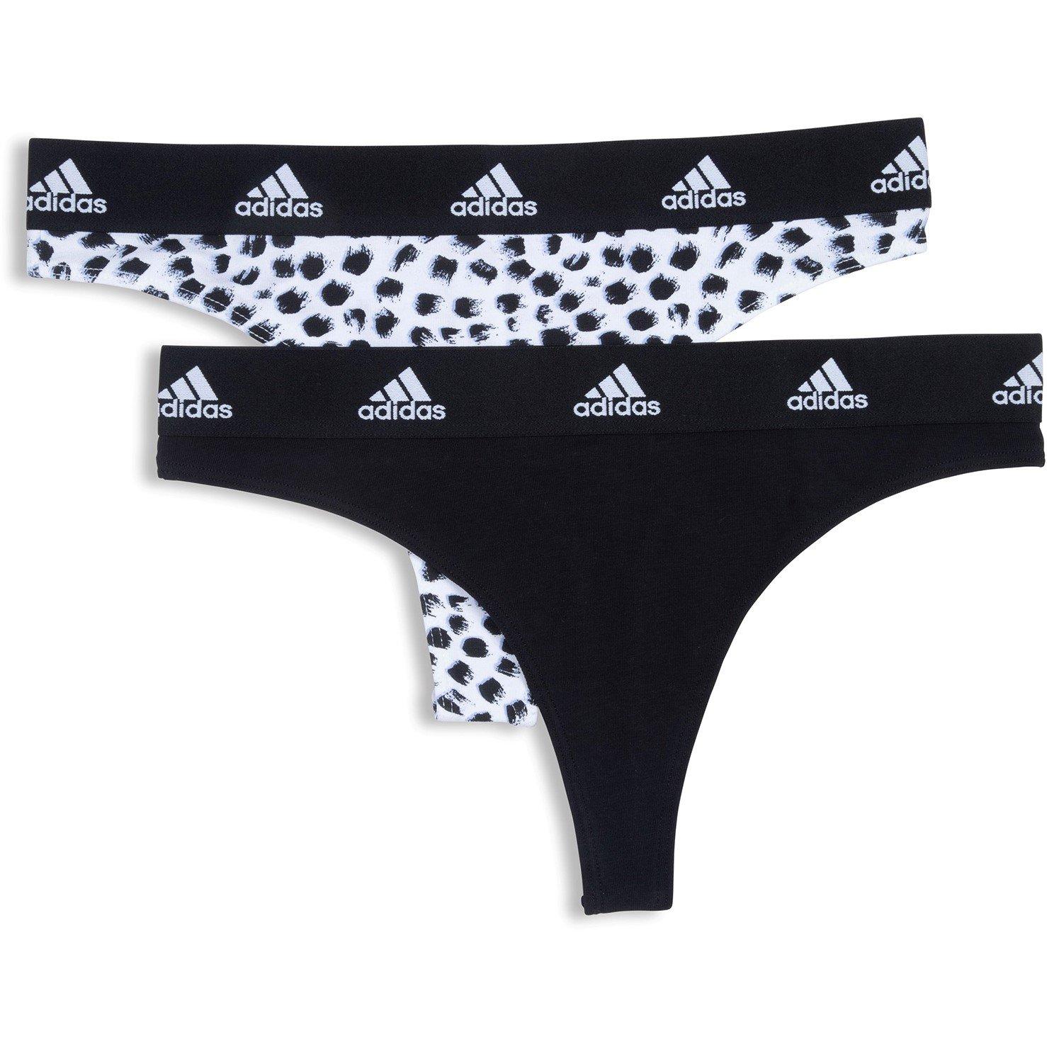 adidas Active Comfort Cotton Thong 2 Pack