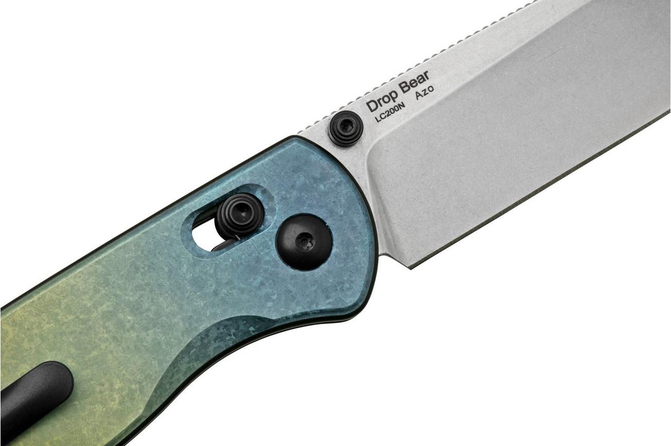 Kizer Drop Bear 36194A3, LC200N, Titanium, zakmes, Azo design