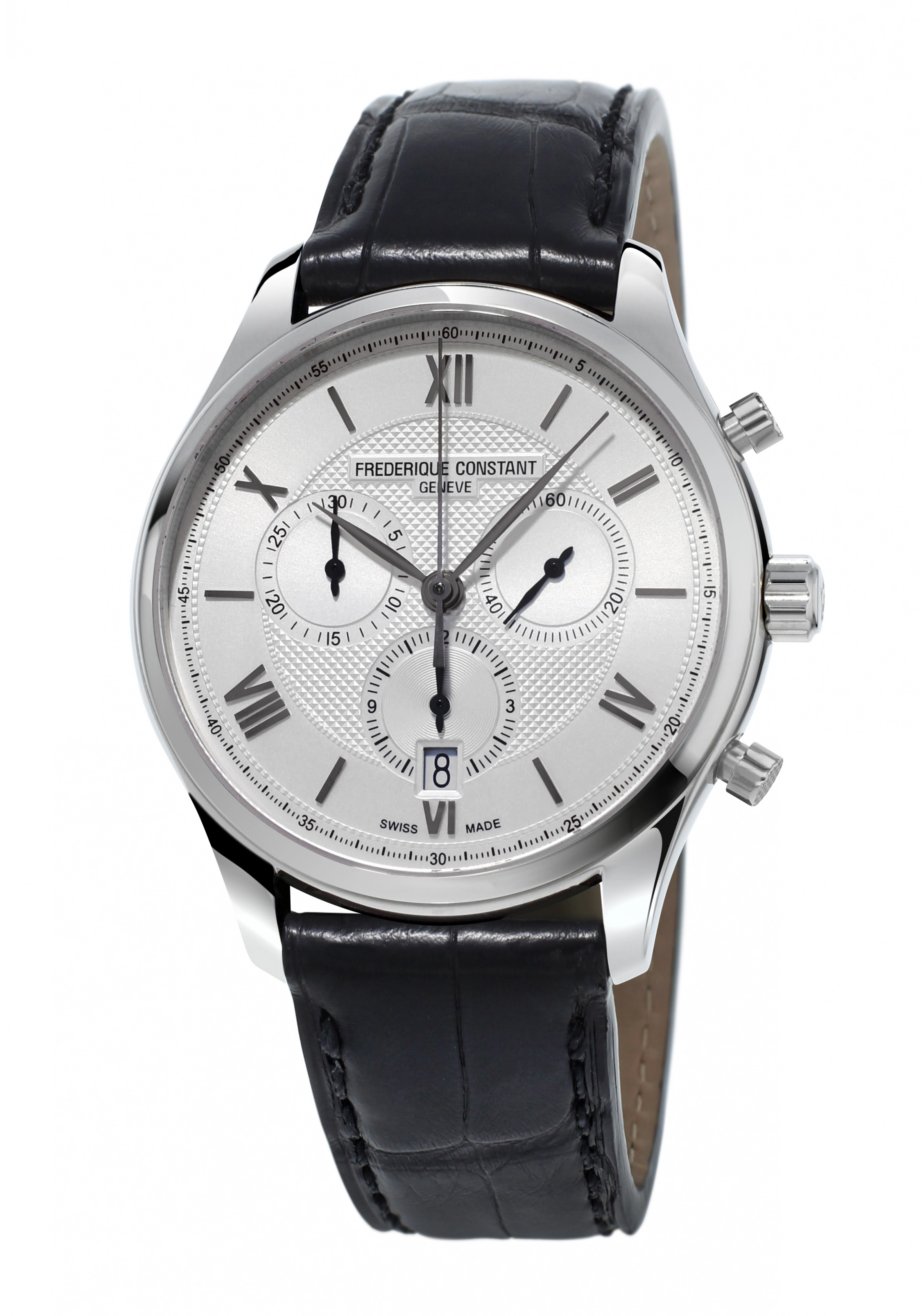 Frederique Constant Classics Herrenchronograph Silber