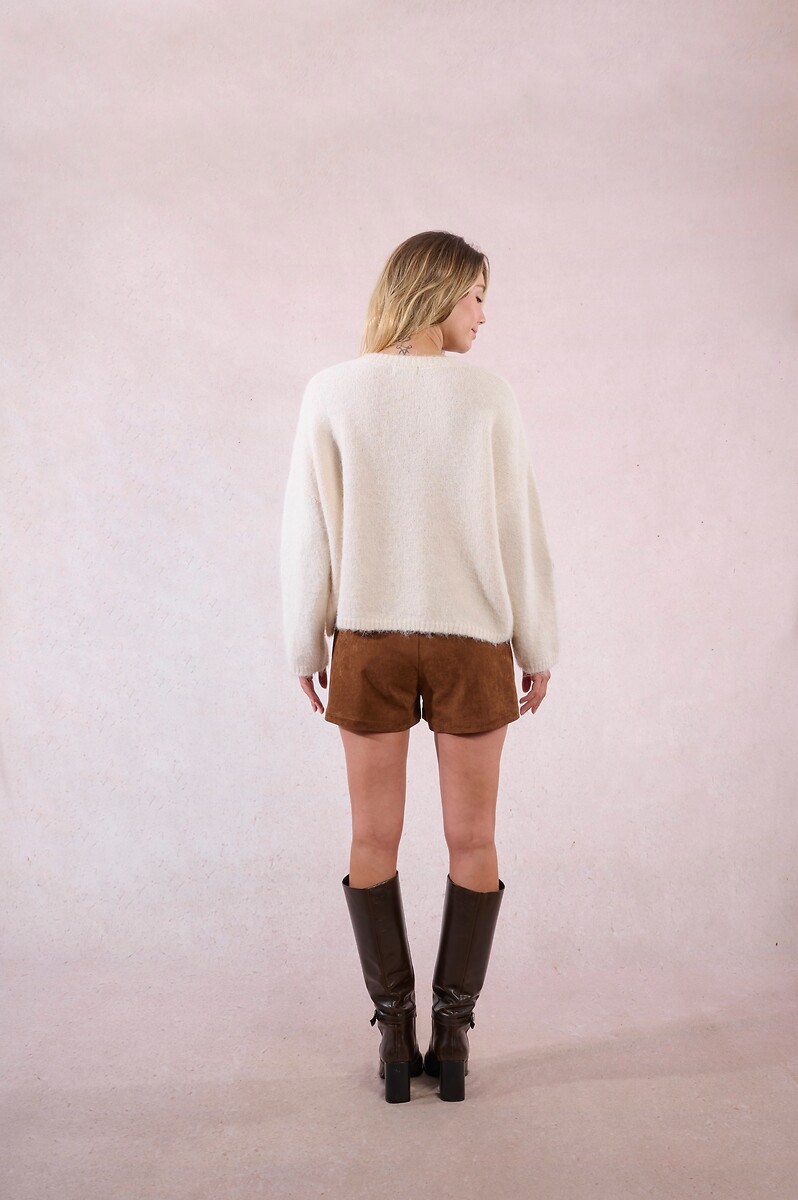 MOLLY BRACKEN<br>Suéter de tricô para costureira