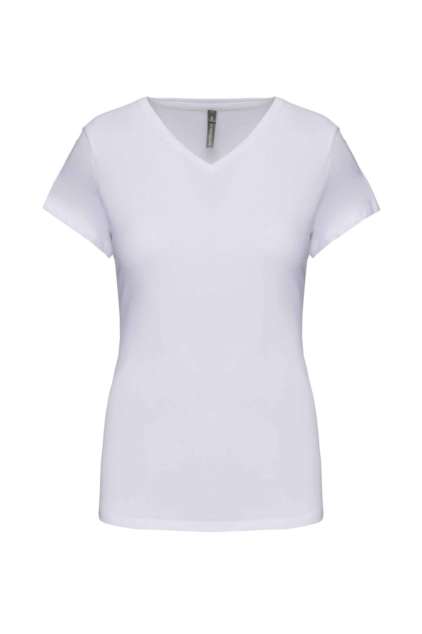 Kariban K3015 - T-shirt col V manches courtes femme