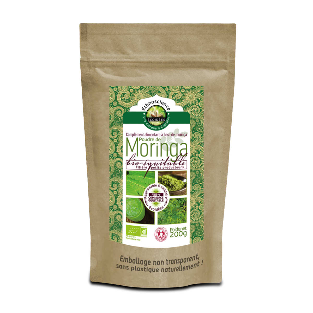 Poudre de moringa bio - Ethnoscience