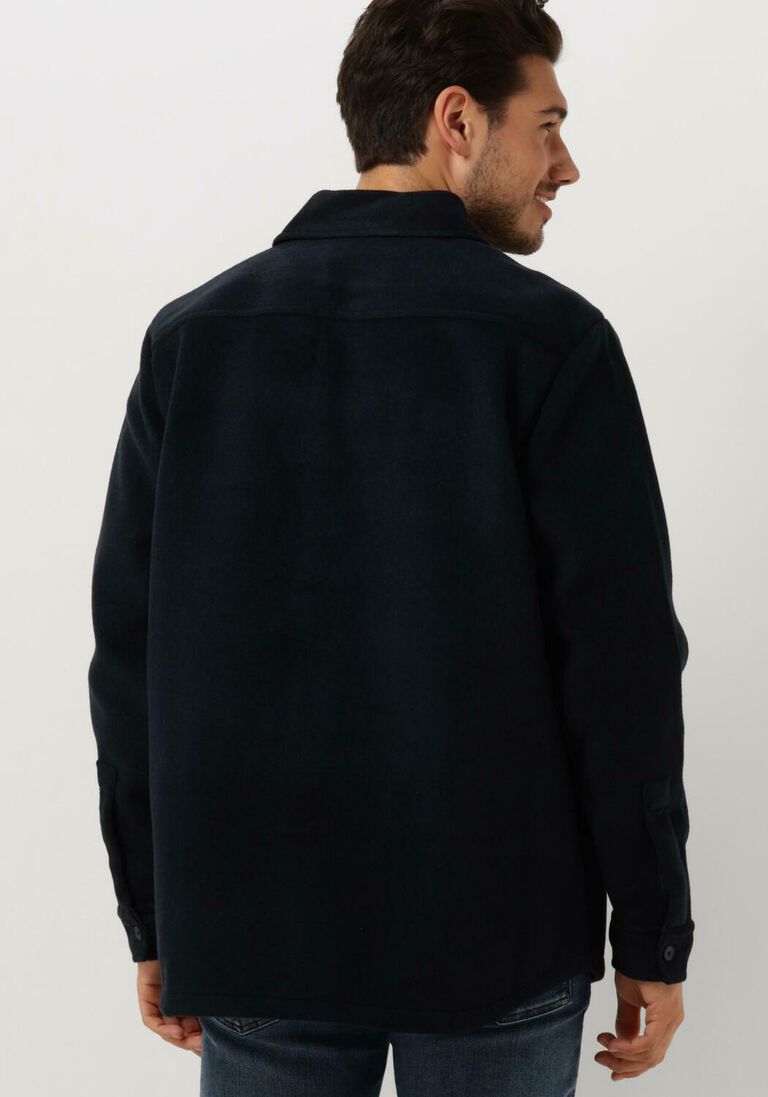 BOSS donkerblauwe boss overshirt locky_1