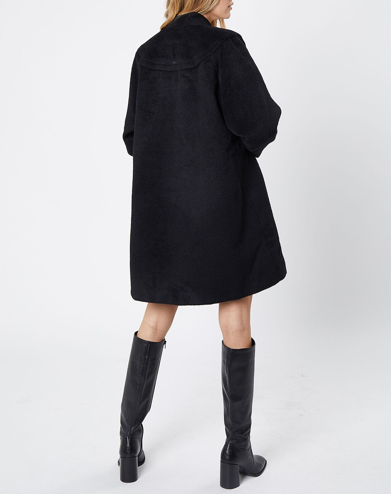 Molly Bracken Manteau façon peignoir noir