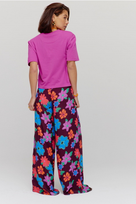 Harper & Yve paarse dames t-shirt