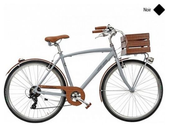 CASADEI VELO URBAN WOOD 28 HOMME 7V ALU NOIR H52