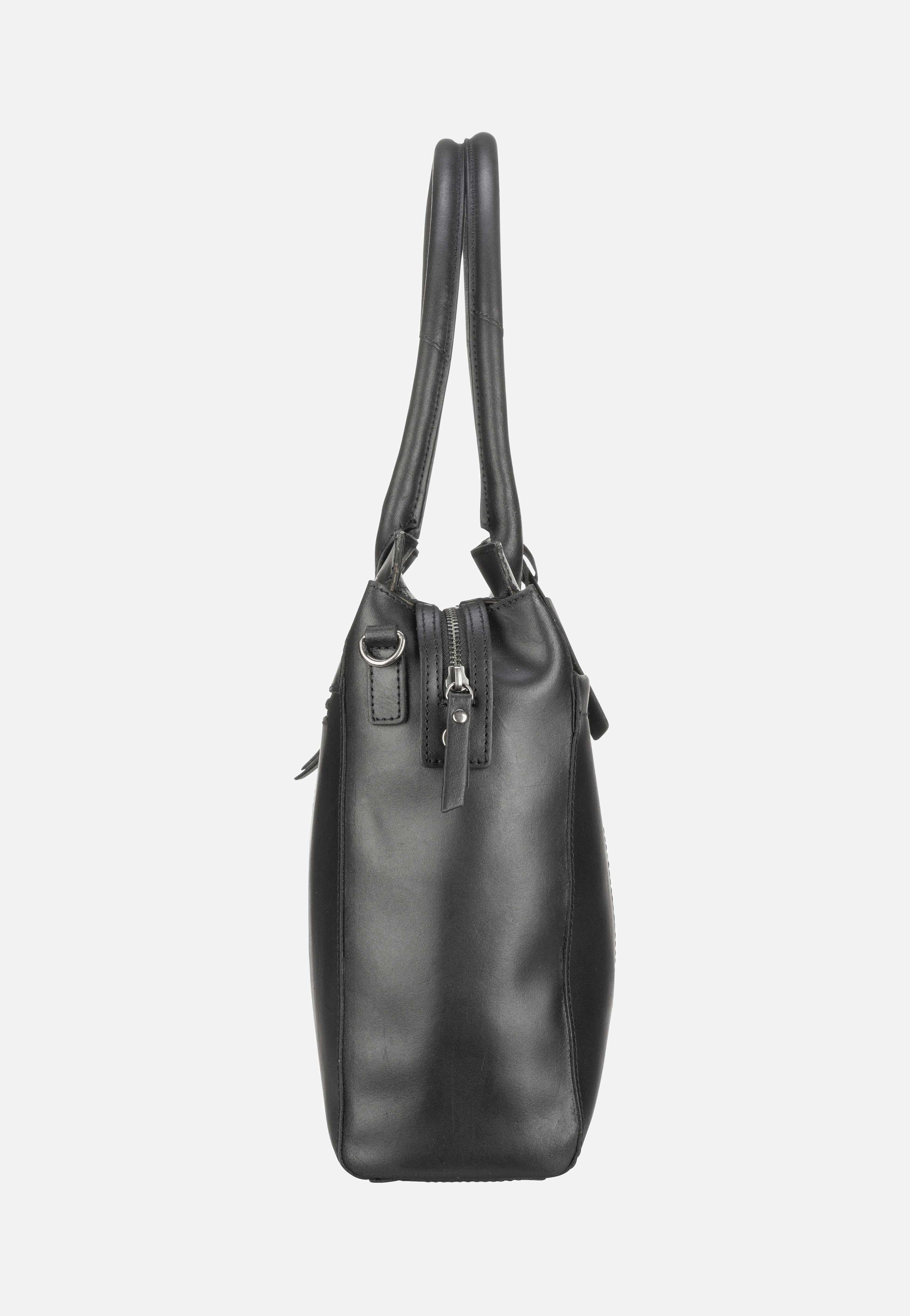 Vintage Doris Laptopbag 15.6'' Black - Aktentasche