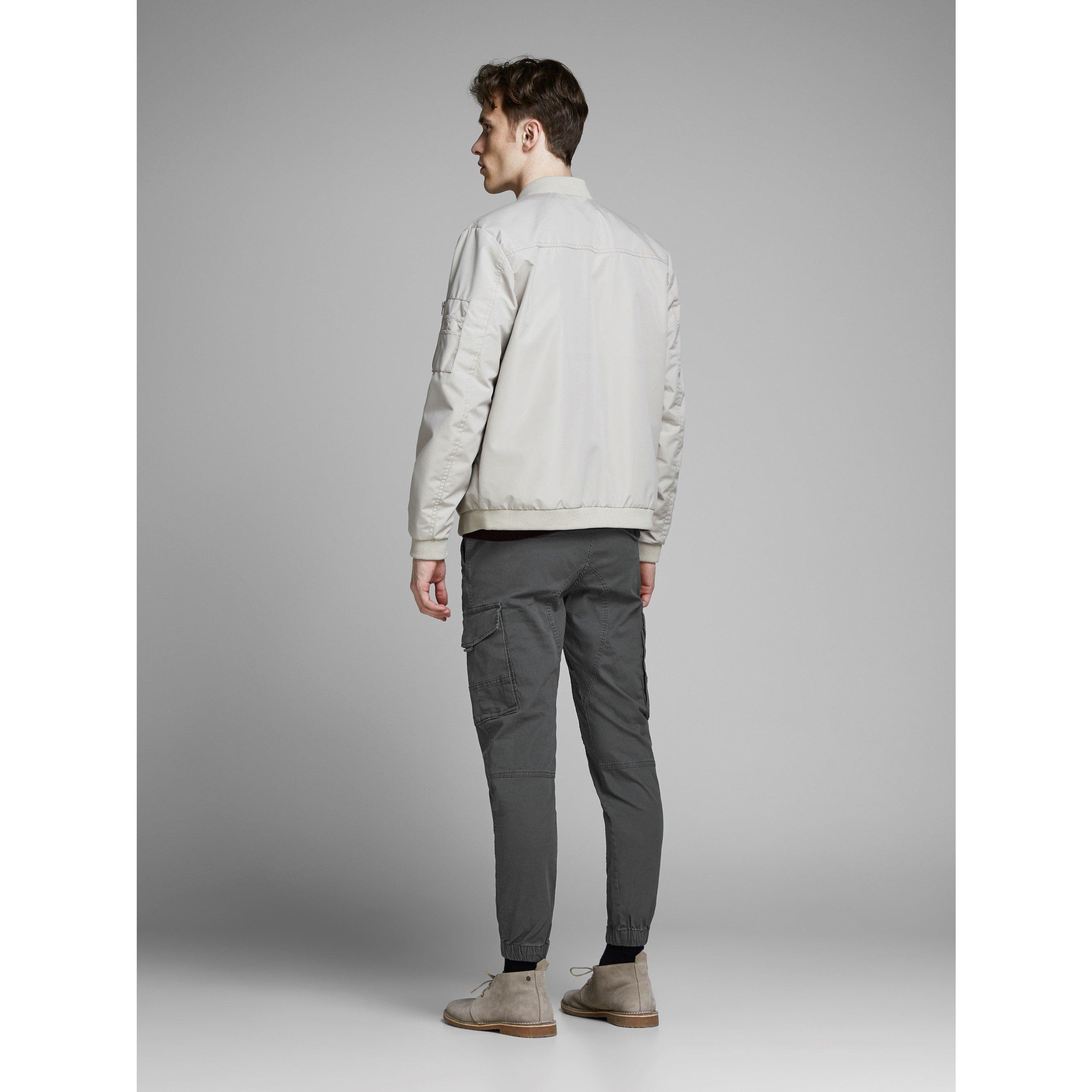 Jack and Jones Slim Stretch Cuffed Cargo Pants