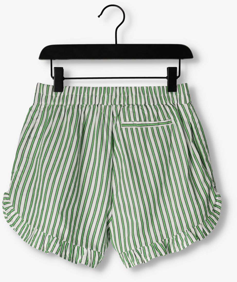 TOMMY HILFIGER groene tommy hilfiger shorts striped ruffle short