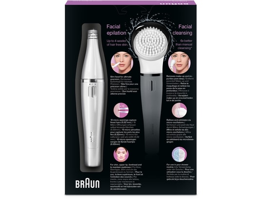 BRAUN - Epilateur Face SE810