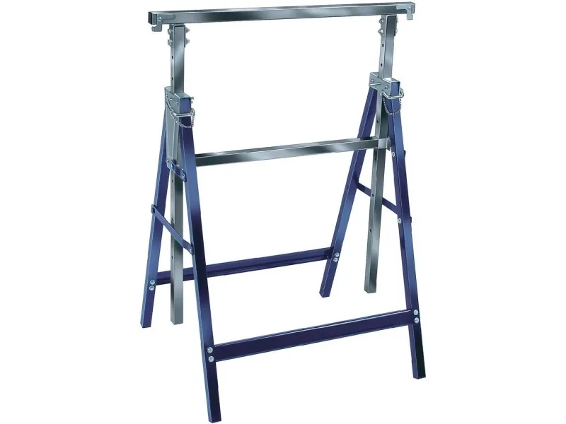 Brennenstuhl MB 160 H, Bærbar arbejdsbænk, Stål, Blå, Sølv, 160 kg, 680 mm, 1300 mm
