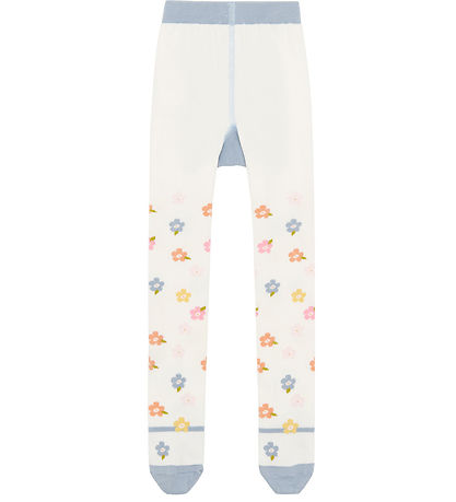 Hust and Claire Strumpfhosen - HCFrankie - Ivory m. Blumen