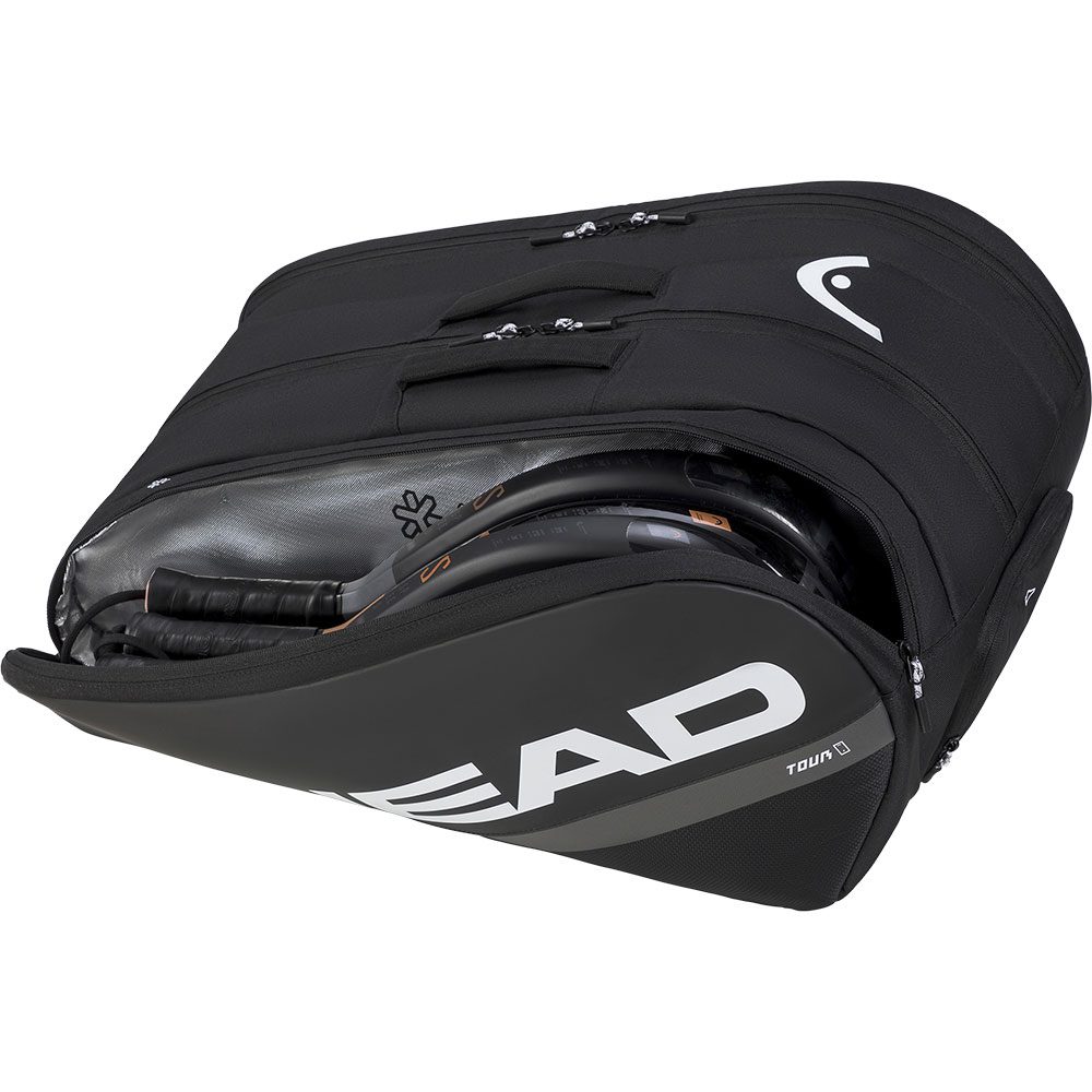 Head Tour Padel Bag L Padeltasche schwarz