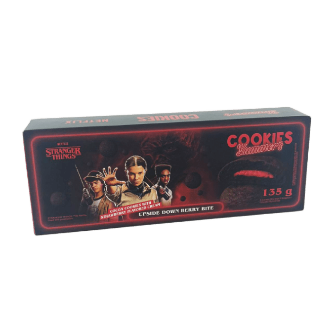 Yummer's Cookie Yummers Stranger Things Chocolade Aardbei 135g
