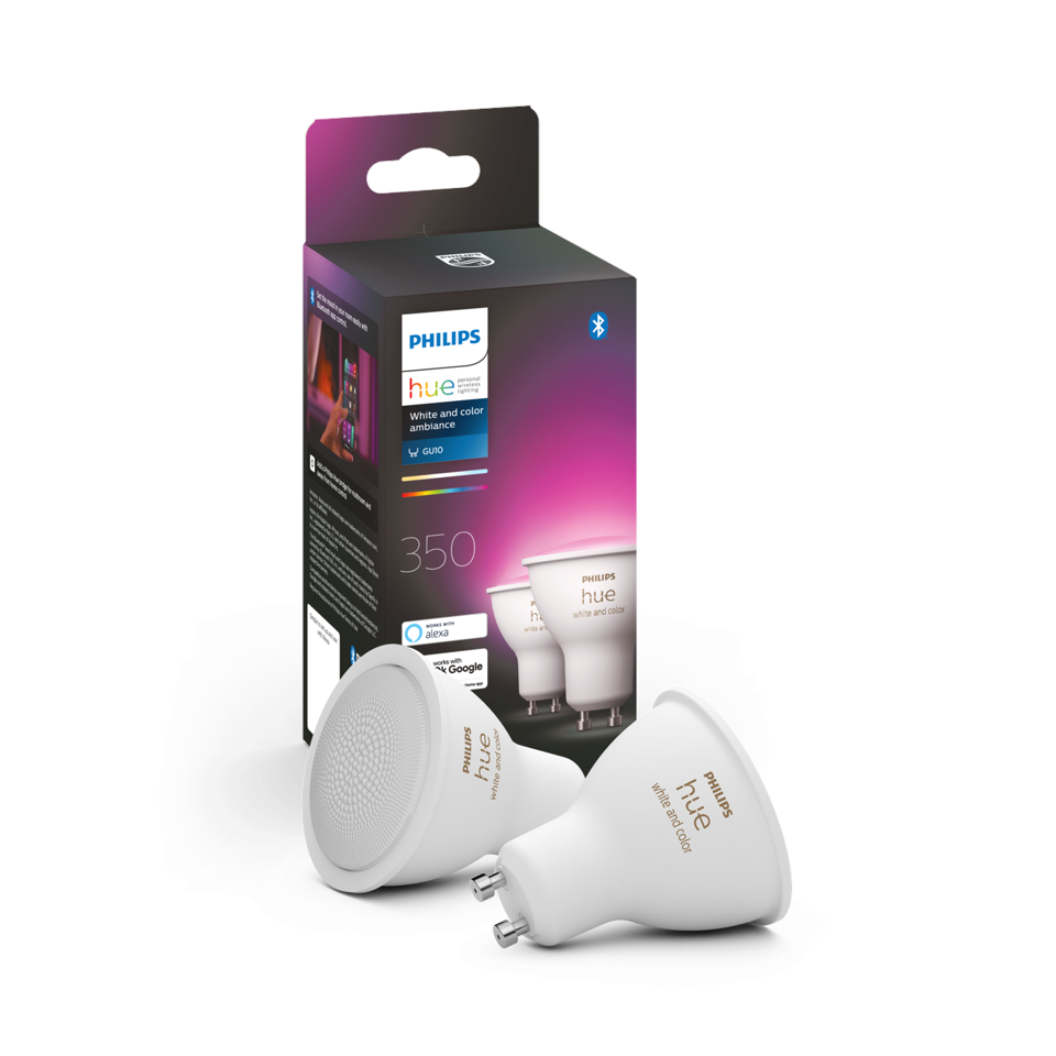 Philips Hue -2x GU10 2-Pack - Color Ambiance- Bundle
