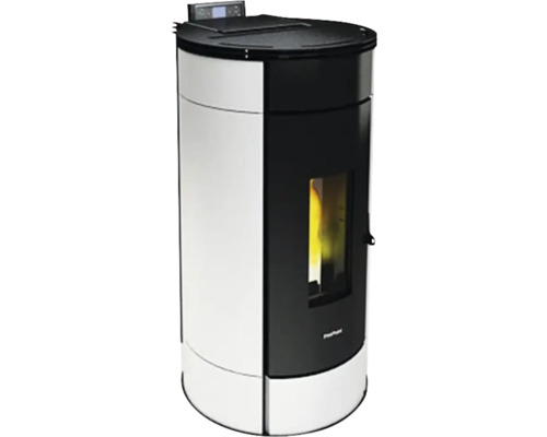 FreePoint Globe pelletkachel 10,5 kW wit