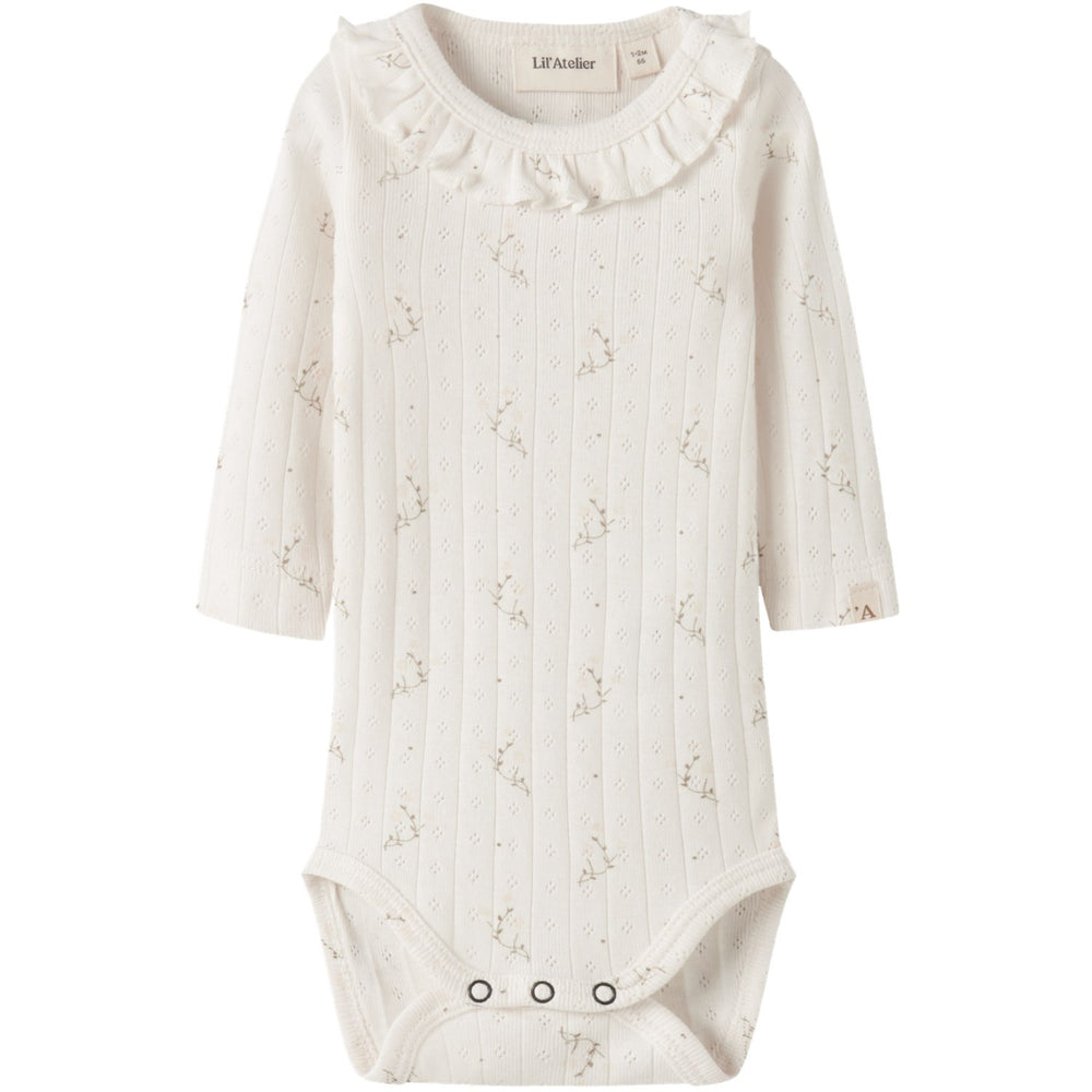 Køb Lil'Atelier Coconut Milk Flower Nbfrachello Ria Ls Slim Body Lil