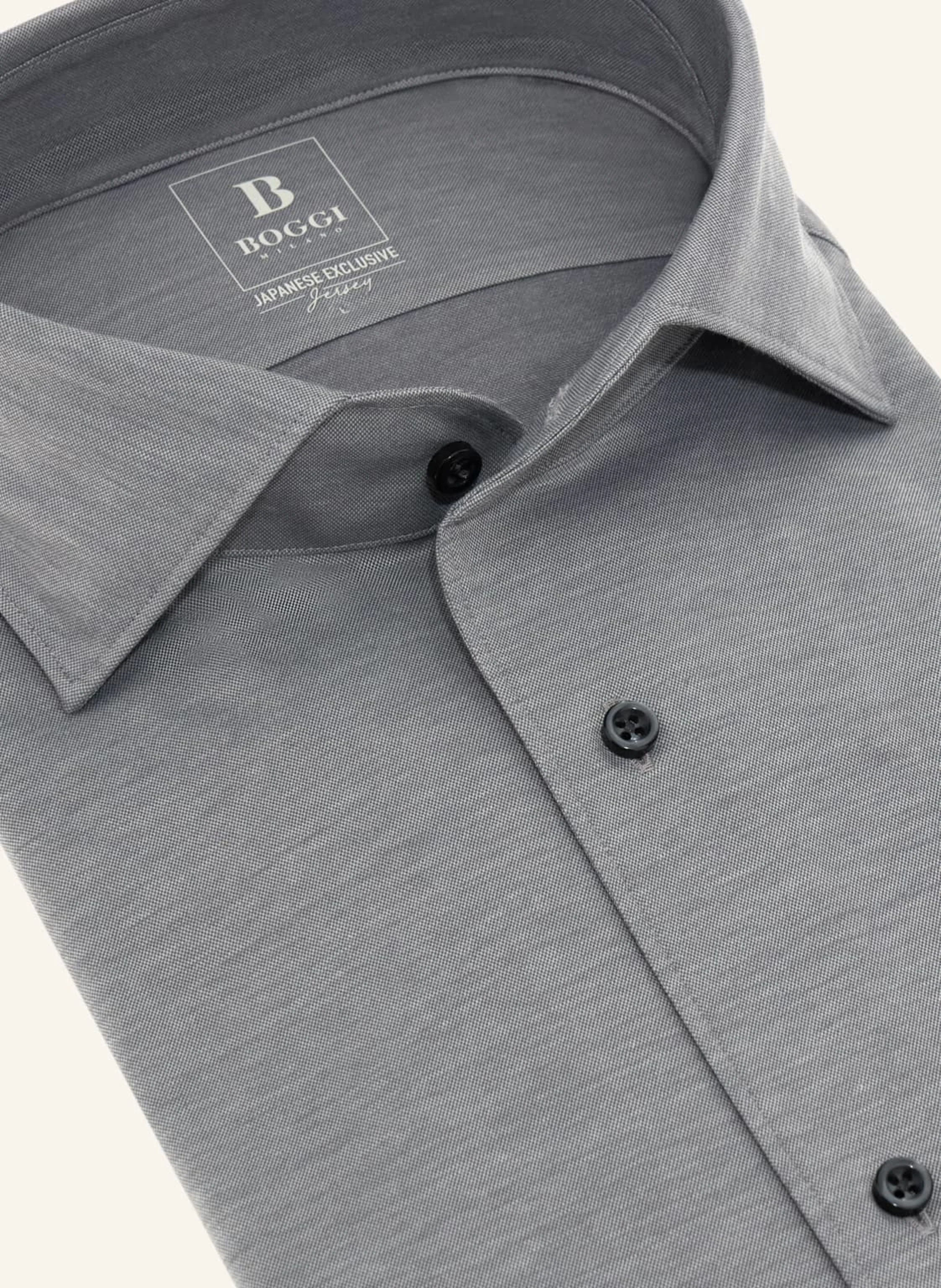 BOGGI MILANO Jerseyhemd Regular Fit