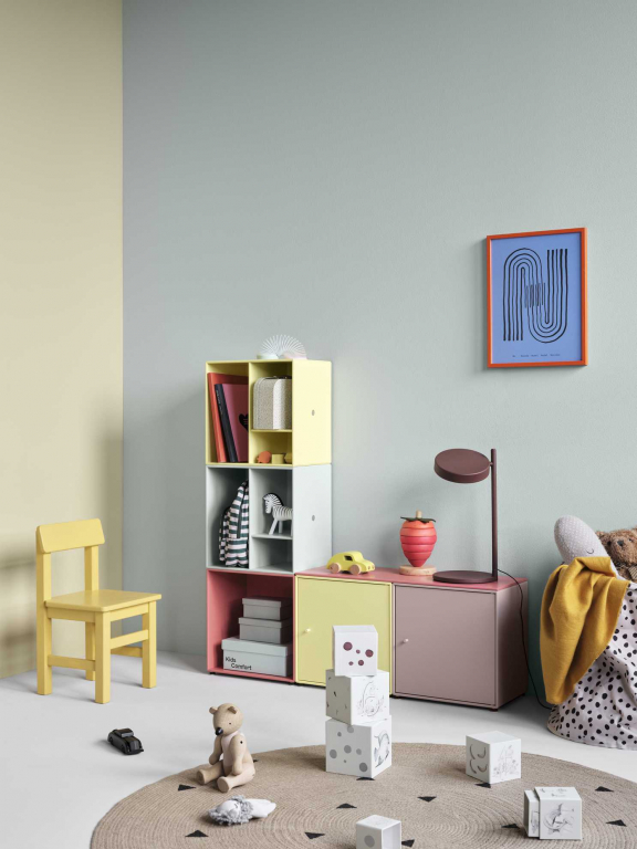 Montana Mini wandkast met deur New White