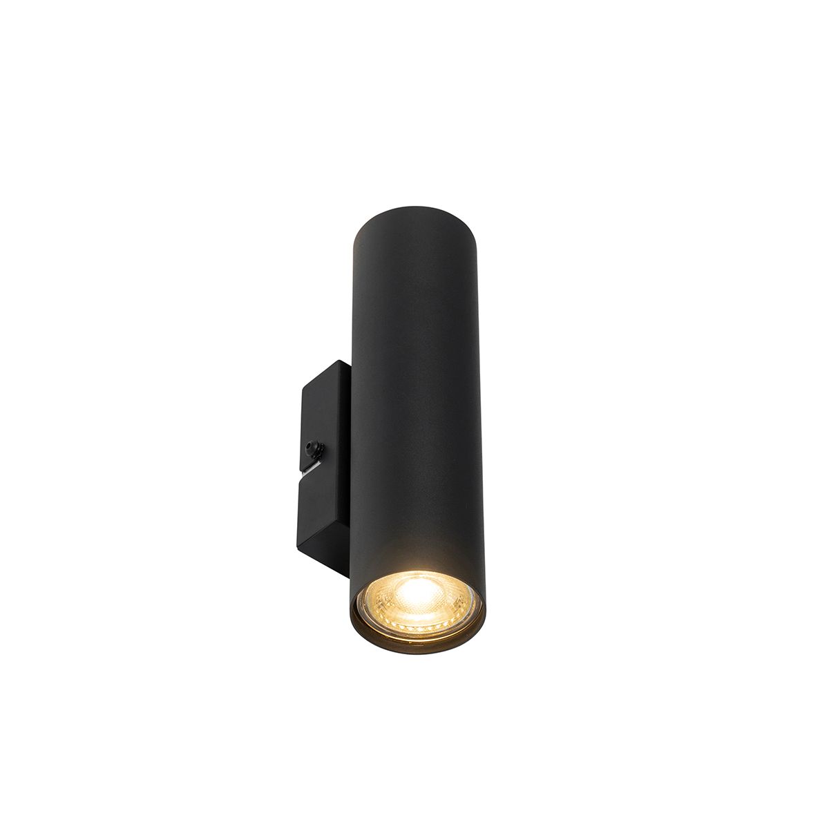 Moderne smart wandlamp zwart incl. 2 Wifi GU10 - Jeana