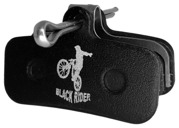 Paires de Plaquettes BLACK RIDER pour SHIMANO XT 4P SLX SAINT ZEE Semi-métallique 