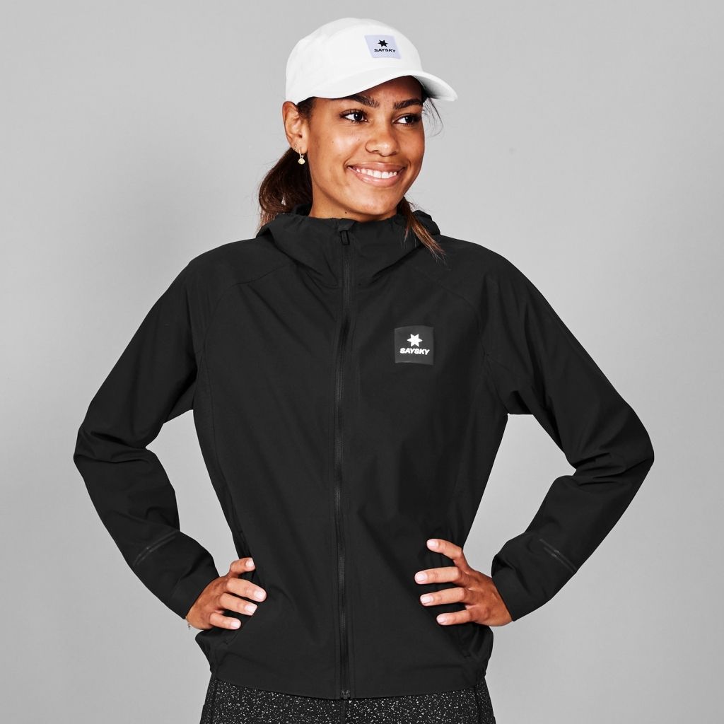 saysky clean pace hooded jacket dame 634 xwrja20 901 black