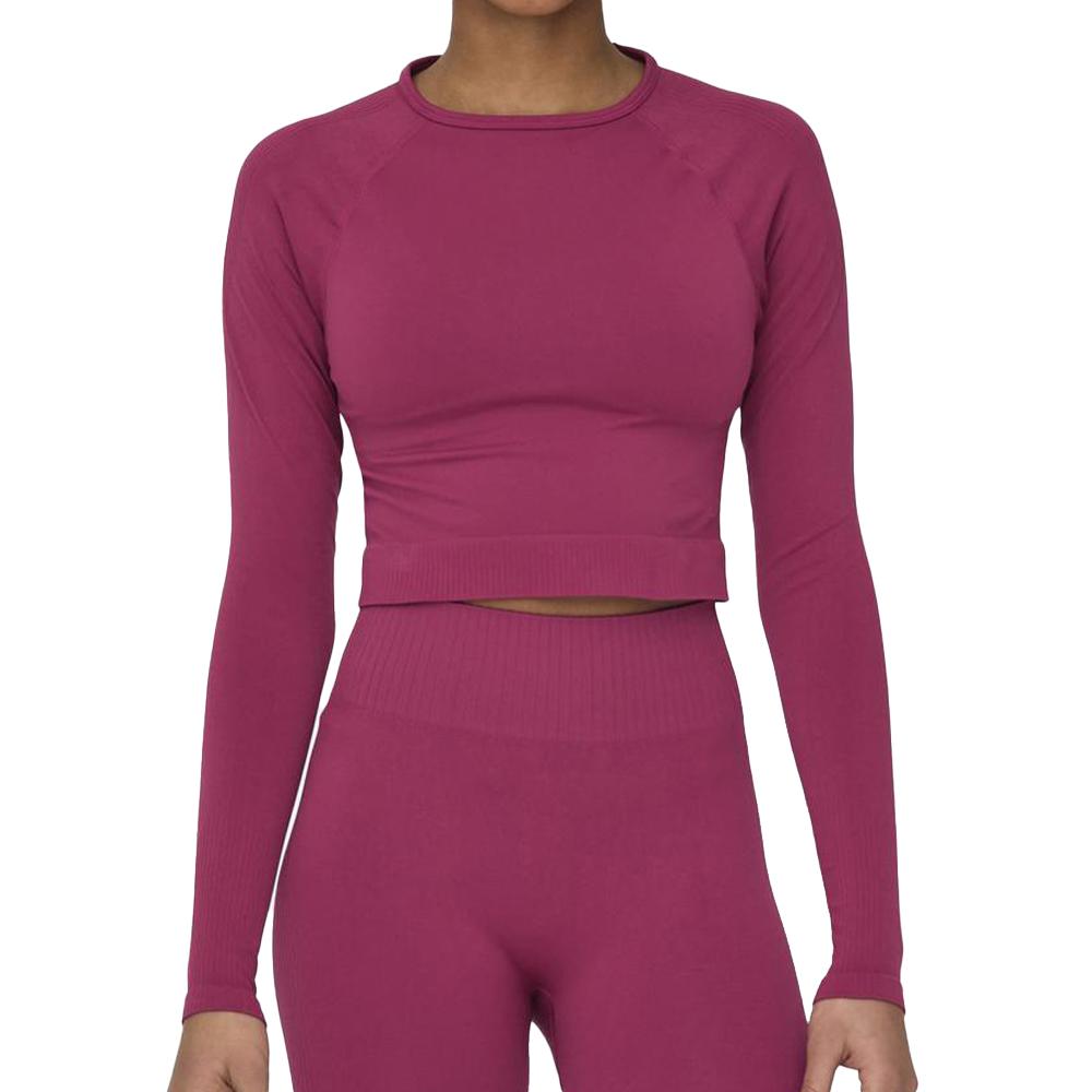 Top de sport Fuchsia Femme Only Jiji Seam
