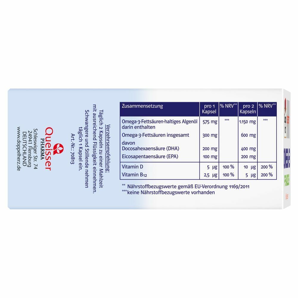 Doppelherz® Omega-3 pflanzlich