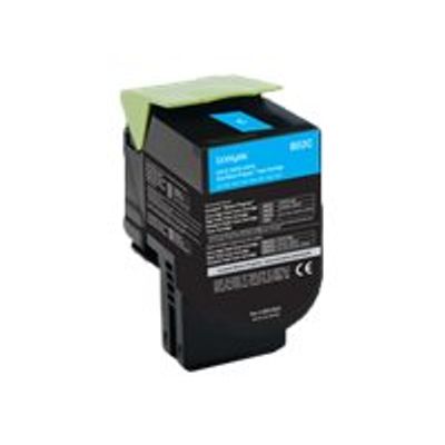Lexmark 802C- cyan - cartouche laser d'origine