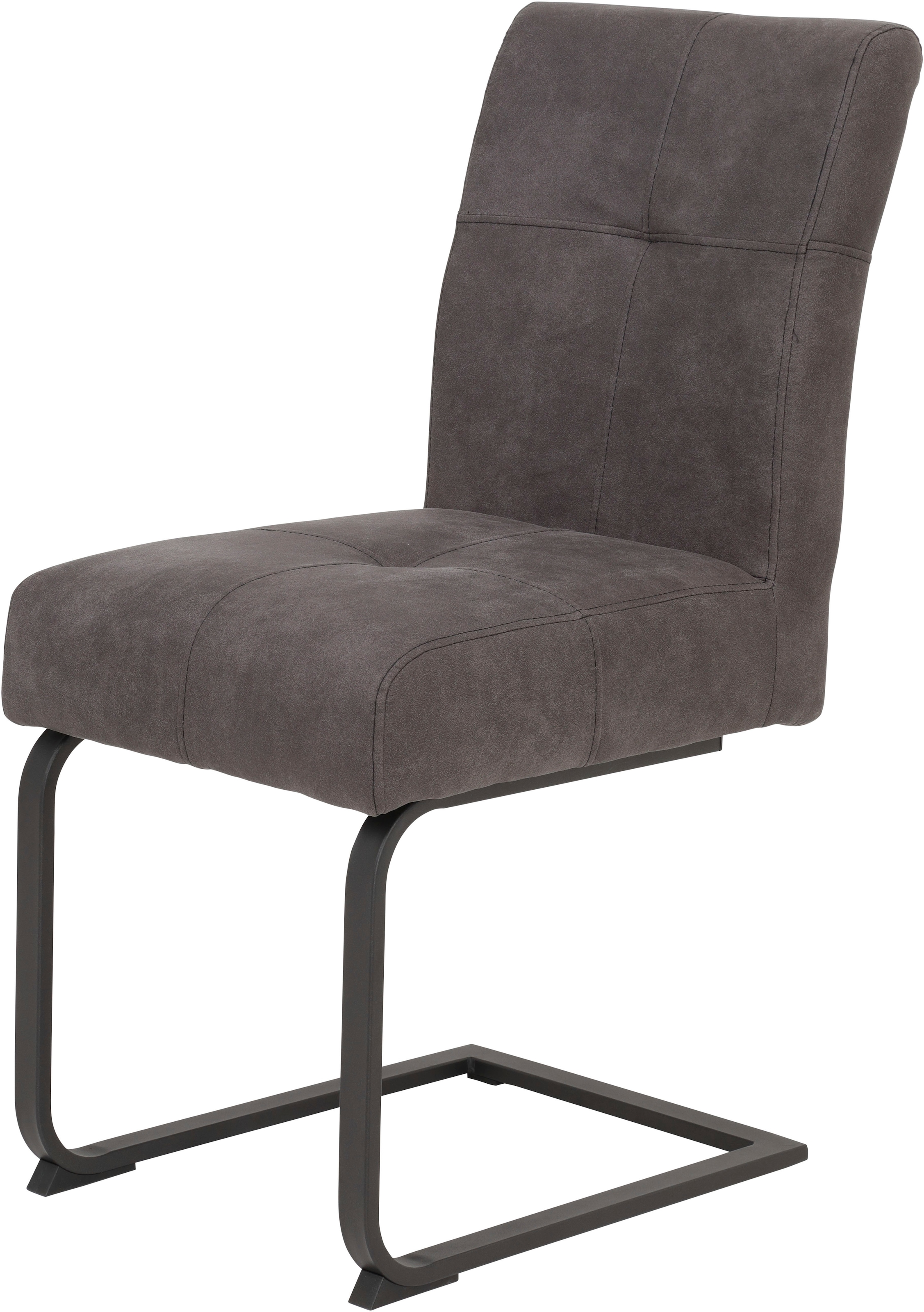 HELA Essgruppe »RUHR« 4 Stk. tlg. Kufentisch 140x90 cm, Schwingstuhl und Bank mit Federkorb, Komfortsitz