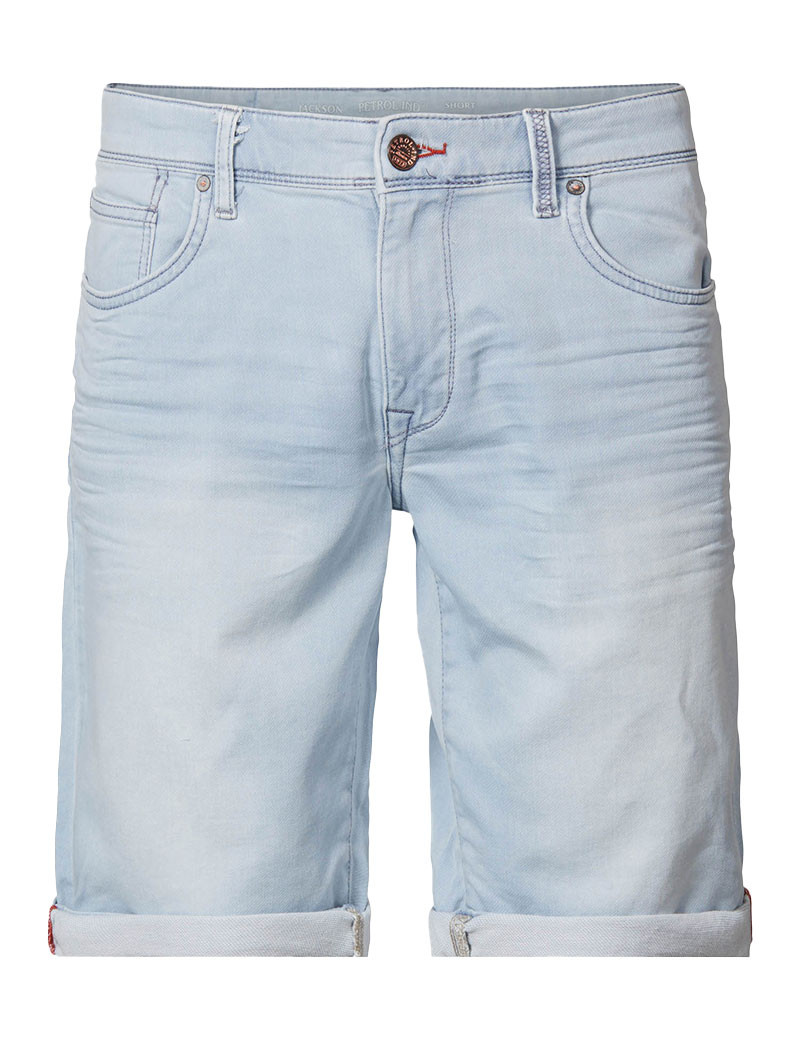 PETROL IND SHORT JOGG JEAN JACKSON BLEACHED