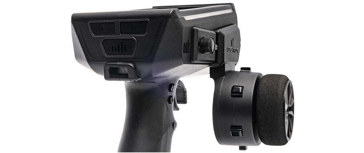 Fernsteuerung iXSR DSMR 2.4 GHz 6-Kanal inkl. SR515<br>6-Kanal DSMR Sender für RC-Fahrzeuge inklusive Empfänger