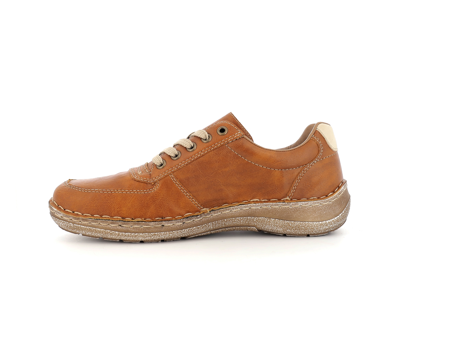 Rieker-03030 Synthétique Cognac