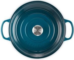Le Creuset - Campagnard - Braadpan - Deap Teal - Gietijzer