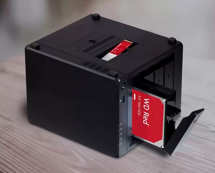 Western Digital interne SSD »WD Red SN700 NAS SSD NVMe« 1 TB Anschluss M.2 (2880)